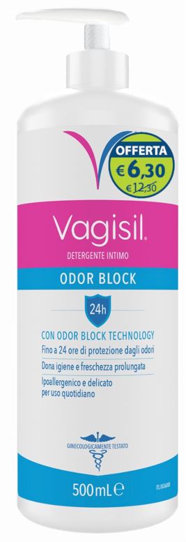 VAGISIL DETERGENTE ODOR BLOCK 500 ML OFFERTA SPECIALE - Farmacia De Pasquale