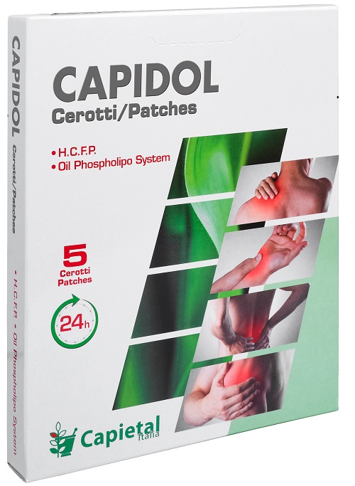 CAPIDOL CEROTTI DERMICI HIGH CONCENTRATION FROZEN PHOSPHOLIPO 5 PEZZI - Farmacia De Pasquale