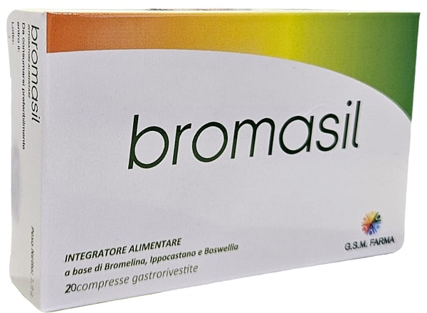 BROMASIL 20 COMPRESSE GASTRORIVESTITE - Farmacia De Pasquale