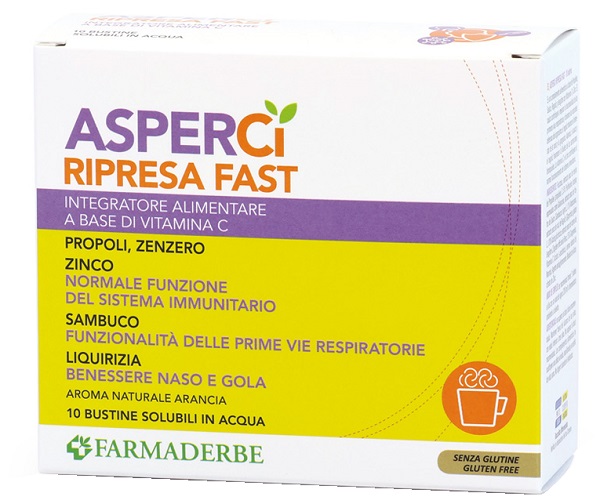ASPER CI RIPRESA FAST 10 BUSTINE 5 G - Farmacia De Pasquale