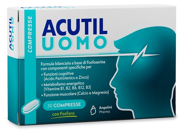 ACUTIL UOMO 30 COMPRESSE - Farmacia De Pasquale