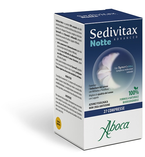 SEDIVITAX NOTTE ADVANCED 27 COMPRESSE - Farmacia De Pasquale