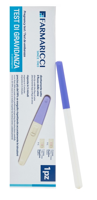 TEST DI GRAVIDANZA FARMARICCI 1 PEZZO - Farmacia De Pasquale