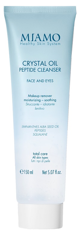 MIAMO TOTAL CARE CRYSTAL OIL PEPTIDE CLEANSER 150 ML - Farmacia De Pasquale