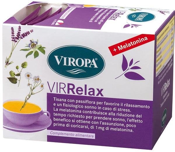 VIROPA VIR RELAX TISANA PASSIFLORA 15 FILTRI 6 G - Farmacia De Pasquale