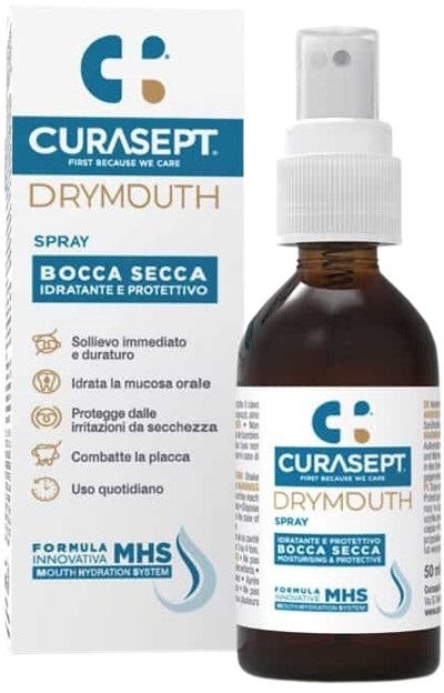 CURASEPT DRYMOUTH SPRAY 50 ML - Farmacia De Pasquale