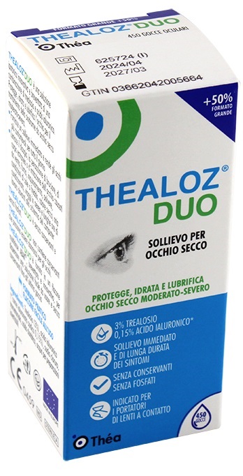 THEALOZ DUO SOLUZIONE OFTALMICA FLACONE 15 ML - Farmacia De Pasquale