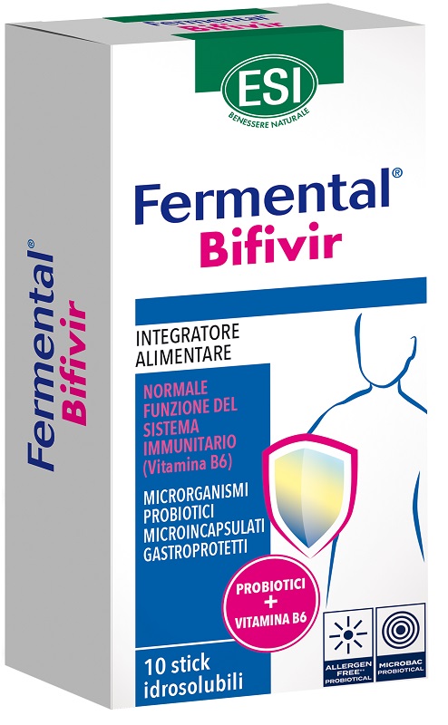 ESI FERMENTAL BIFIVIR 10 STICK IDROSOLUBILI - Farmacia De Pasquale