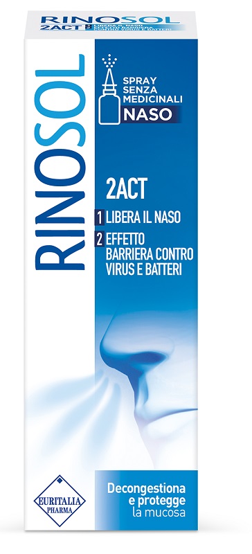 SPRAY NASALE RINOSOL 2ACT 15 ML - Farmacia De Pasquale