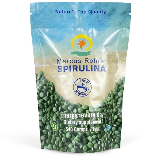 SPIRULINA MARCUS 540 COMPRESSE - Farmacia De Pasquale
