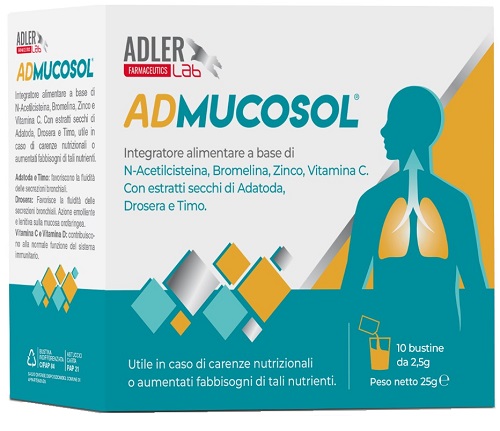 ADMUCOSOL 10 BUSTINE - Farmacia De Pasquale