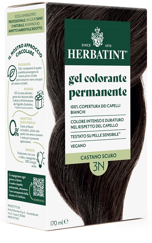 HERBATINT 3N CASTANO SCURO 170 ML - Farmacia De Pasquale