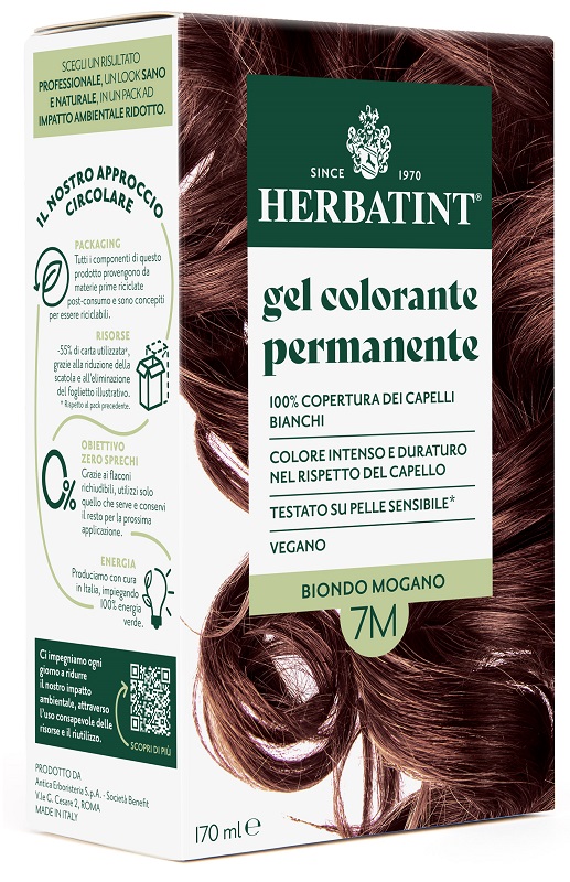 HERBATINT 7M BIONDO MOGANO 170 ML - Farmacia De Pasquale