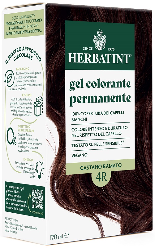 HERBATINT 4R CASTANO RAMATO 170 ML - Farmacia De Pasquale
