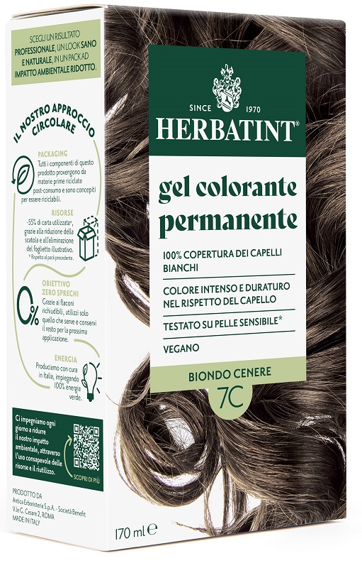 HERBATINT 7C BIONDO CENERE 170 ML - Farmacia De Pasquale