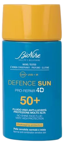 DEFENCE SUN 50+ FLUIDO VISO ANTI-LUCIDITA' 50 ML - Farmacia De Pasquale