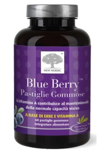 BLUE BERRY 60 PASTIGLIE GOMMOSE - Farmacia De Pasquale