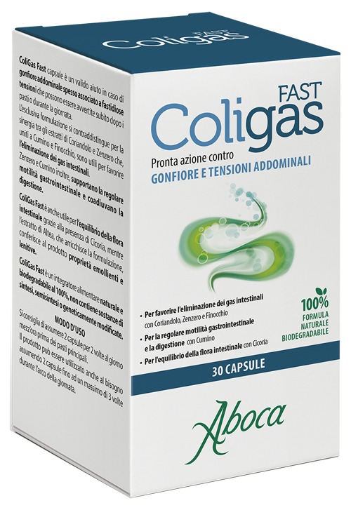 COLIGAS FAST 30 CAPSULE - Farmacia De Pasquale