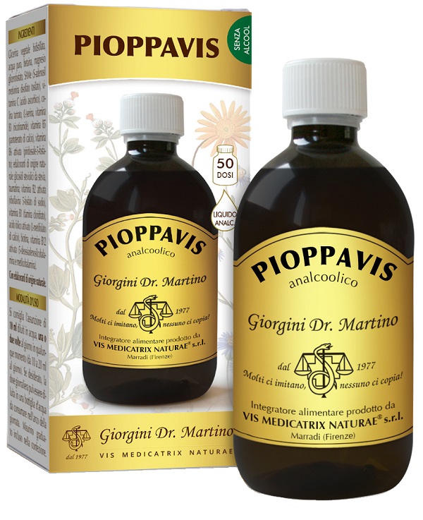 PIOPPAVIS LIQUIDO ANALCOOLICO 500 ML - Farmacia De Pasquale
