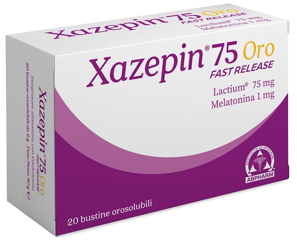 XAZEPIN 75 ORO FAST RELEASE 20 BUSTINE - Farmacia De Pasquale