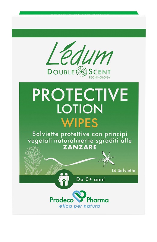 LEDUM DS PROTECTIVE LOTION WIPES 14 PEZZI - Farmacia De Pasquale