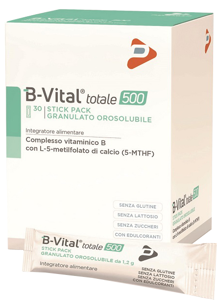 B-VITAL TOTALE 500 30 STICK PACK DA 1,2 G - Farmacia De Pasquale