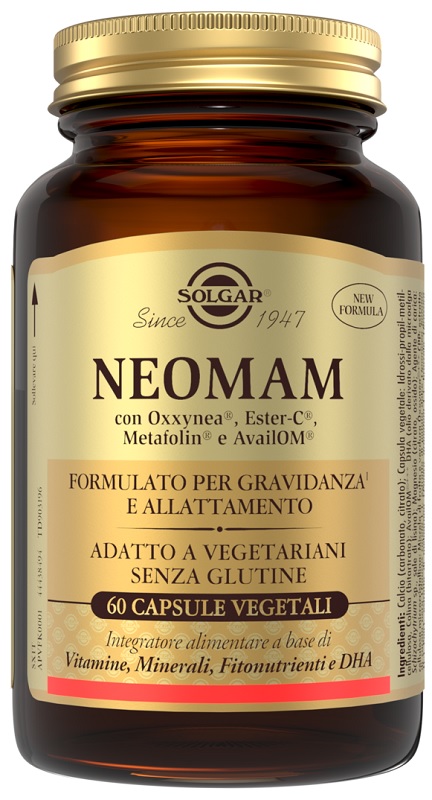 NEOMAM 60 CAPSULE VEGETALI SENZA GLUTINE - Farmacia De Pasquale