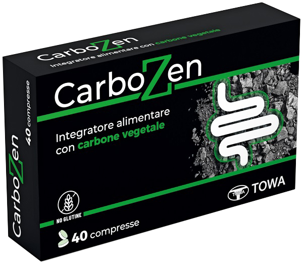 CARBOZEN 40 COMPRESSE SENZA GLUTINE - Farmacia De Pasquale