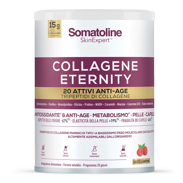 SOMATOLINE COLLAGENE ETERNITY 343 G SENZA GLUTINE SENZA LATTOSIO - Farmacia De Pasquale