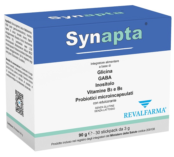 SYNAPTA 30 STICKPACK CON EDULCORANTE SENZA GLUTINE E LATTOSIO - Farmacia De Pasquale